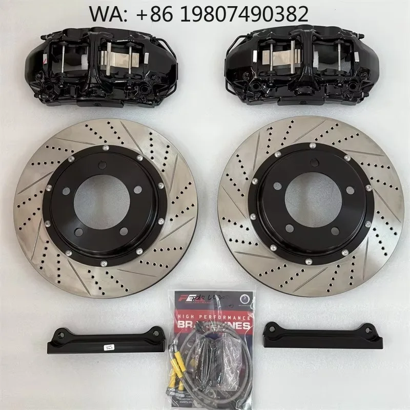 GT6 6 Piston Big Brake Kit High Performance Racing Modified Caliper Disc System For Classic Sports Car Off Road SUV And Mid Size
GT6 6 Piston Big Brake Kit High Performance Racing Modified Caliper Disc System For Classic Sports Car Off Road SUV And Mid Size
