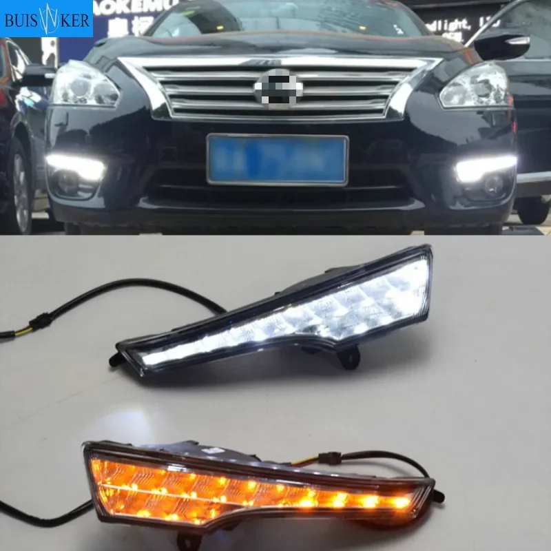 Car 1 Pair DRL For Nissan Teana Altima 2013 2014 2015 2016 Daytime Running Lights fog lamp cover headlight 12V Daylight
Car 1 Pair DRL For Nissan Teana Altima 2013 2014 2015 2016 Daytime Running Lights fog lamp cover headlight 12V Daylight