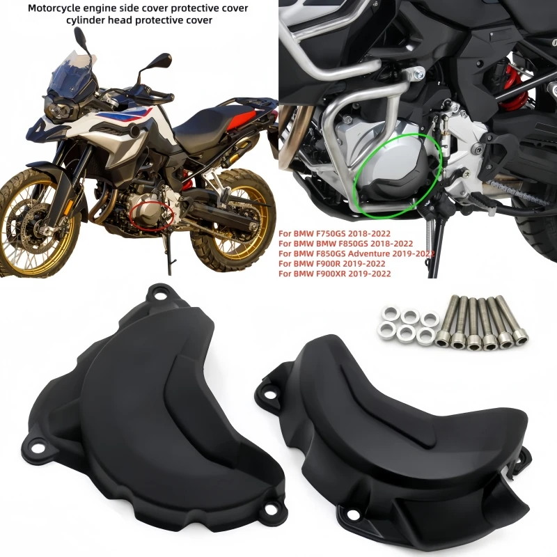 Motorcycle engine side cover protective cover cylinder head protective cover For BMW F850GS F900R F900XR F 850 750 GS ADV F 900
Motorcycle engine side cover protective cover cylinder head protective cover For BMW F850GS F900R F900XR F 850 750 GS ADV F 900