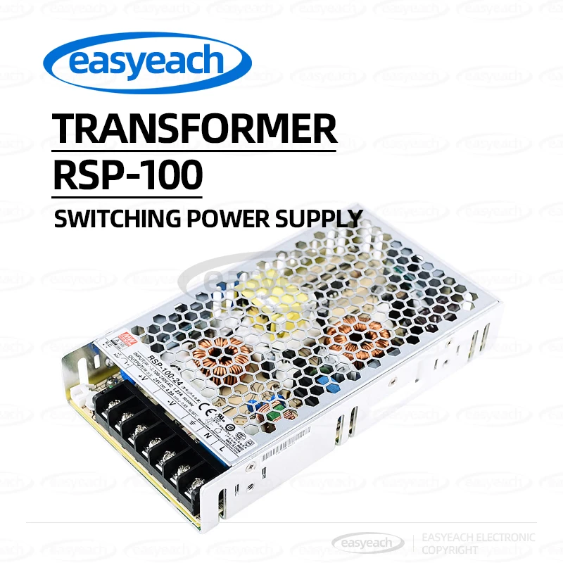 Mean well RSP-100-24/3.3/5/7.5/12/13.5/15/27/48V AC-to-DC switching power supply with PFC function 2.1A48V
Mean well RSP-100-24/3.3/5/7.5/12/13.5/15/27/48V AC-to-DC switching power supply with PFC function 2.1A48V
