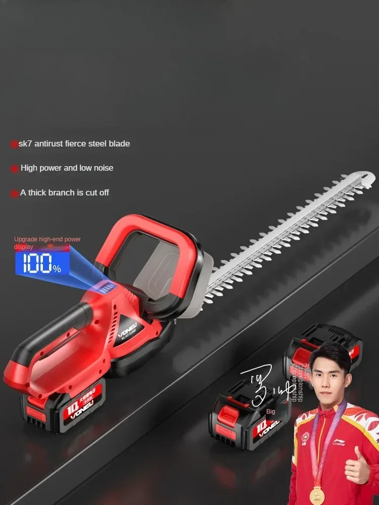 Multi-functional Electric Hedge Trimmer Rechargeable Tea Tree Pruner Garden Tea Plant Hedge Trimming Tool
Multi-functional Electric Hedge Trimmer Rechargeable Tea Tree Pruner Garden Tea Plant Hedge Trimming Tool