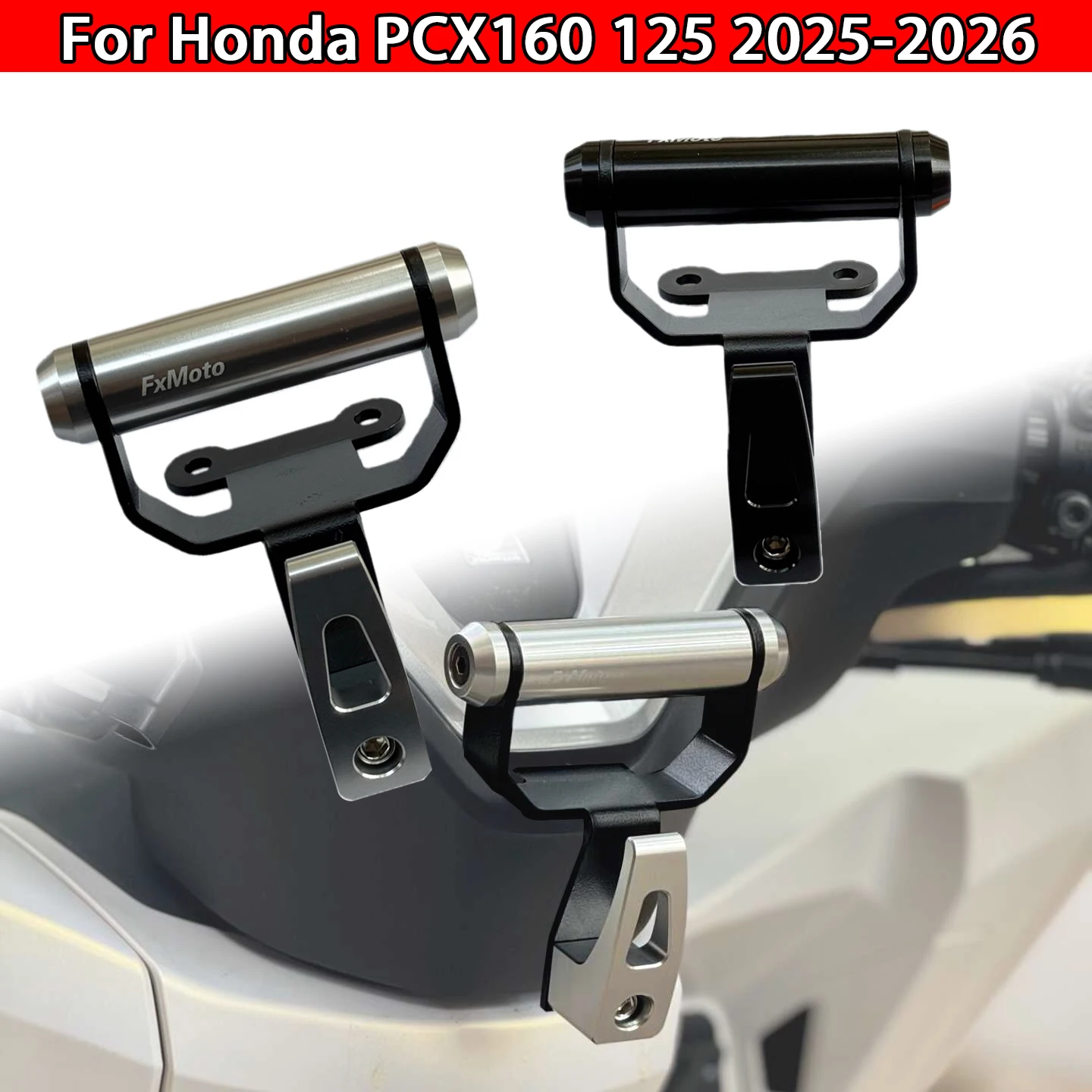 Motorcycle modification parts For Honda PCX160 PCX125 2025-2026 avigation Bracket GPS Mount Mobile phone holder luggage hook
Motorcycle modification parts For Honda PCX160 PCX125 2025-2026 avigation Bracket GPS Mount Mobile phone holder luggage hook