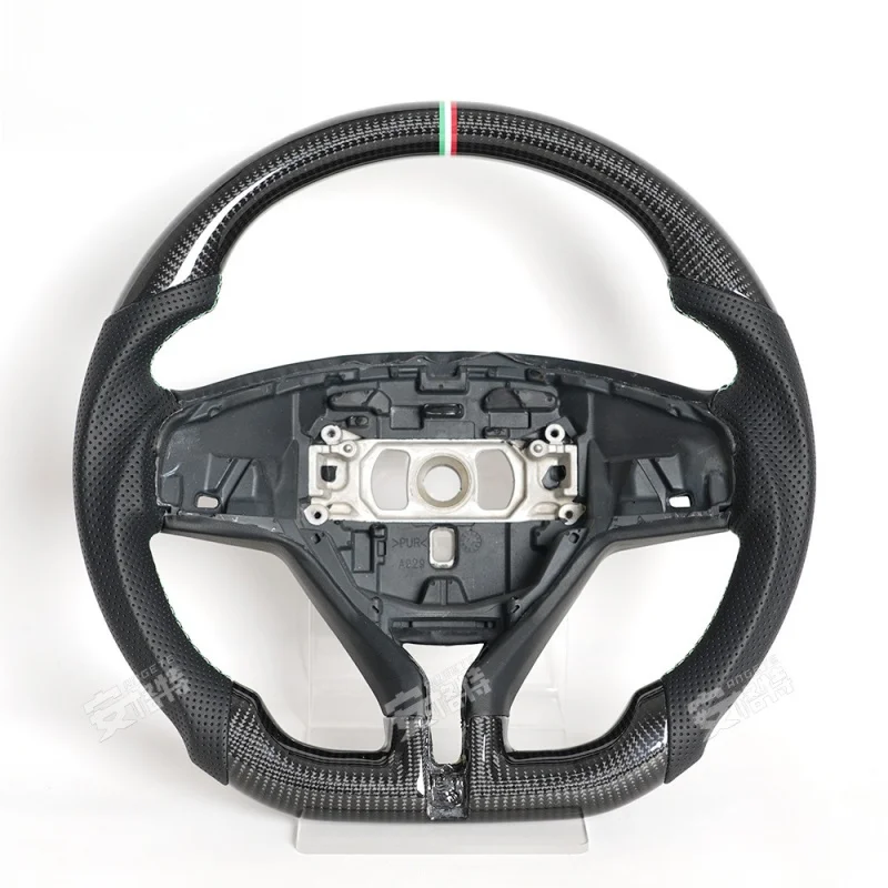 Suitable for Maserati Quattroporte and Ghibli carbon fiber sports car steering wheel modification
Suitable for Maserati Quattroporte and Ghibli carbon fiber sports car steering wheel modification