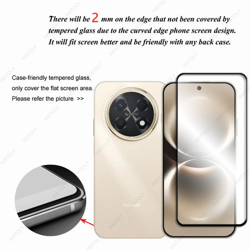 Black Edge Protective Film For Huawei nova 15 Max Glass Camera Lens Protector For Huawei nova 15 Max Protector Screen Protector
Black Edge Protective Film For Huawei nova 15 Max Glass Camera Lens Protector For Huawei nova 15 Max Protector Screen Protector