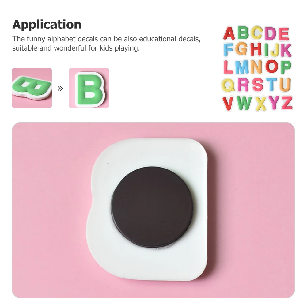 26 Pcs Alphabet Magnets Colorful Letter Stickers for Kids Education Refrigerator Decor Toddler Toy Abc Magnetic Learning
26 Pcs Alphabet Magnets Colorful Letter Stickers for Kids Education Refrigerator Decor Toddler Toy Abc Magnetic Learning