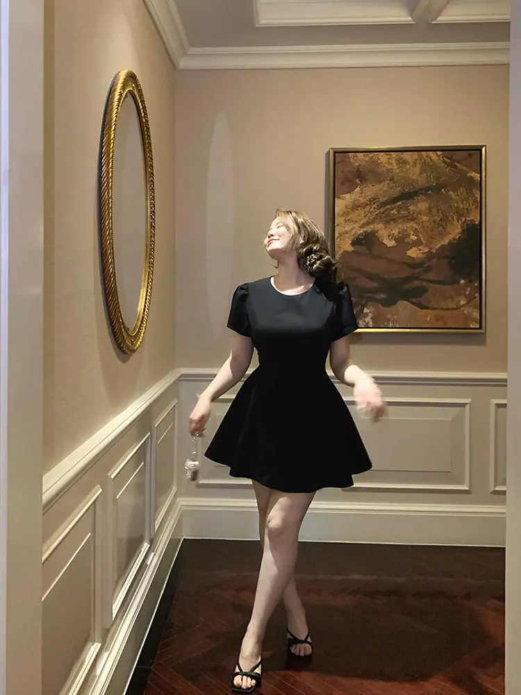 Spring 2025 A-Line Dress Slimming Suit Style Ballet Wind plus Size Women's Dress Commute Style High Waist Short Sleeve
Spring 2025 A-Line Dress Slimming Suit Style Ballet Wind plus Size Women's Dress Commute Style High Waist Short Sleeve
