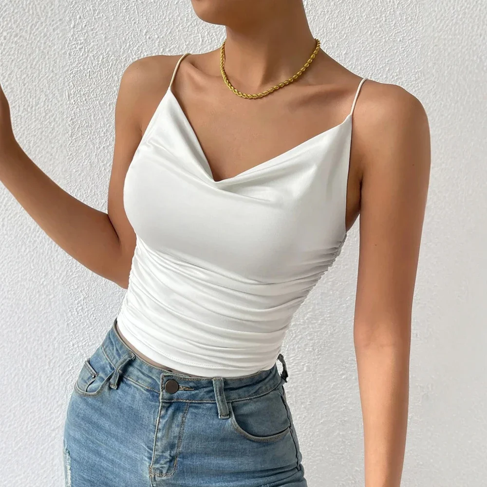 CPSYMYM Tanks Spring Summer Elegant Simple Shirring Sleeveless V-Neck Casual Solid Color Tanks For Women
CPSYMYM Tanks Spring Summer Elegant Simple Shirring Sleeveless V-Neck Casual Solid Color Tanks For Women