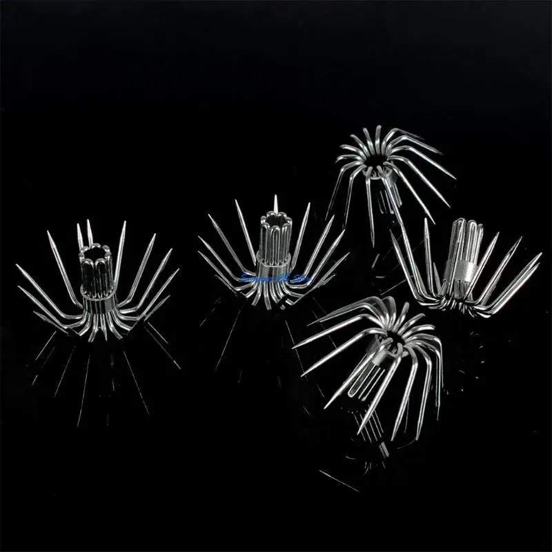 Y51D 35 Pcs Stainless Steel Multi-size Cuttlefish Squid Jig Fishing Lure Hooks for Sharp Umbrella Fishhooks Baits for Shrimp
Y51D 35 Pcs Stainless Steel Multi-size Cuttlefish Squid Jig Fishing Lure Hooks for Sharp Umbrella Fishhooks Baits for Shrimp