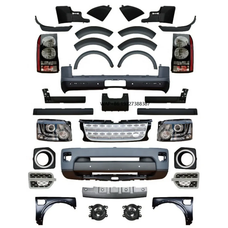 Car LR4 Bodykit for Discovery 3 LR3 2005-2009 Upgrade to Discovery 4 2014-2016
Car LR4 Bodykit for Discovery 3 LR3 2005-2009 Upgrade to Discovery 4 2014-2016