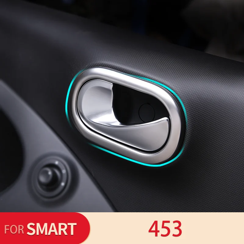 Car Inner Door Handle Bowl Decorative Frame For Smart 453 Fortwo Forfour Interior Strip Modification Accessories
Car Inner Door Handle Bowl Decorative Frame For Smart 453 Fortwo Forfour Interior Strip Modification Accessories