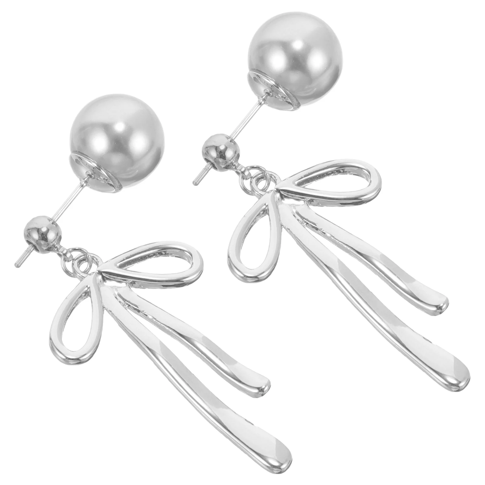 Bow Earrings Jewelry Girls All-match Personality Zinc Alloy Studded Women Studs Retro Pearl Metal Small Lightweight Comfortable
Bow Earrings Jewelry Girls All-match Personality Zinc Alloy Studded Women Studs Retro Pearl Metal Small Lightweight Comfortable