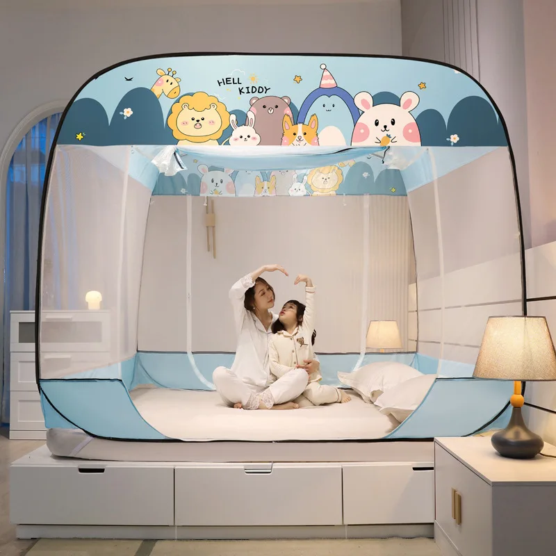 Mother and baby dustproof mosquito net 3 seconds to install generous top 360° anti-mosquito built-in mobile phone storage bag
Mother and baby dustproof mosquito net 3 seconds to install generous top 360° anti-mosquito built-in mobile phone storage bag