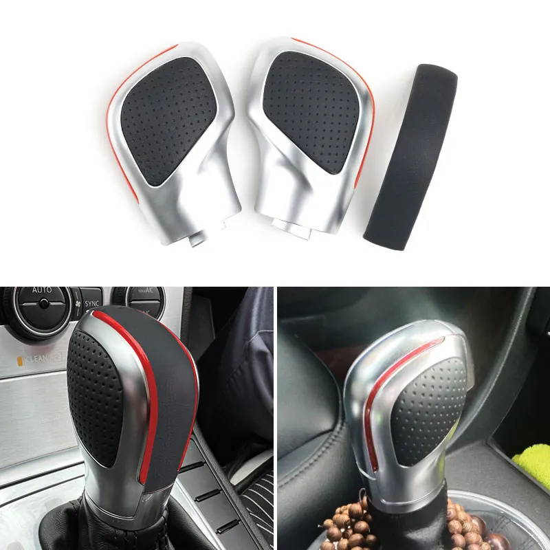 Silver+Black with red edge Car Accessories Interior Automatic Gear Shift Knob For VW Golf 6 Jetta MK6 EOS Golf 7 Passat B7 CC
Silver+Black with red edge Car Accessories Interior Automatic Gear Shift Knob For VW Golf 6 Jetta MK6 EOS Golf 7 Passat B7 CC