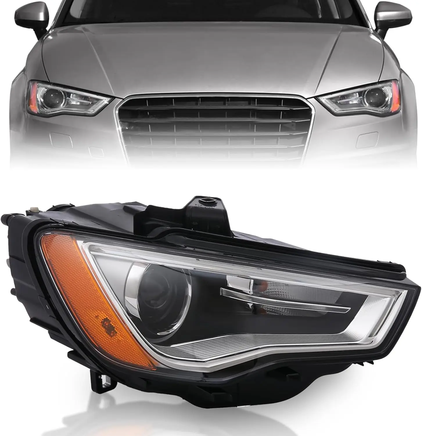 Фара в сборе подходит для Audi A3 S3 2015-2016 годов HID/ксеноновые фары заводской стиль хром черный пассажирская правая сторона замена A
Фара в сборе подходит для Audi A3 S3 2015-2016 годов HID/ксеноновые фары заводской стиль хром черный пассажирская правая сторона замена A