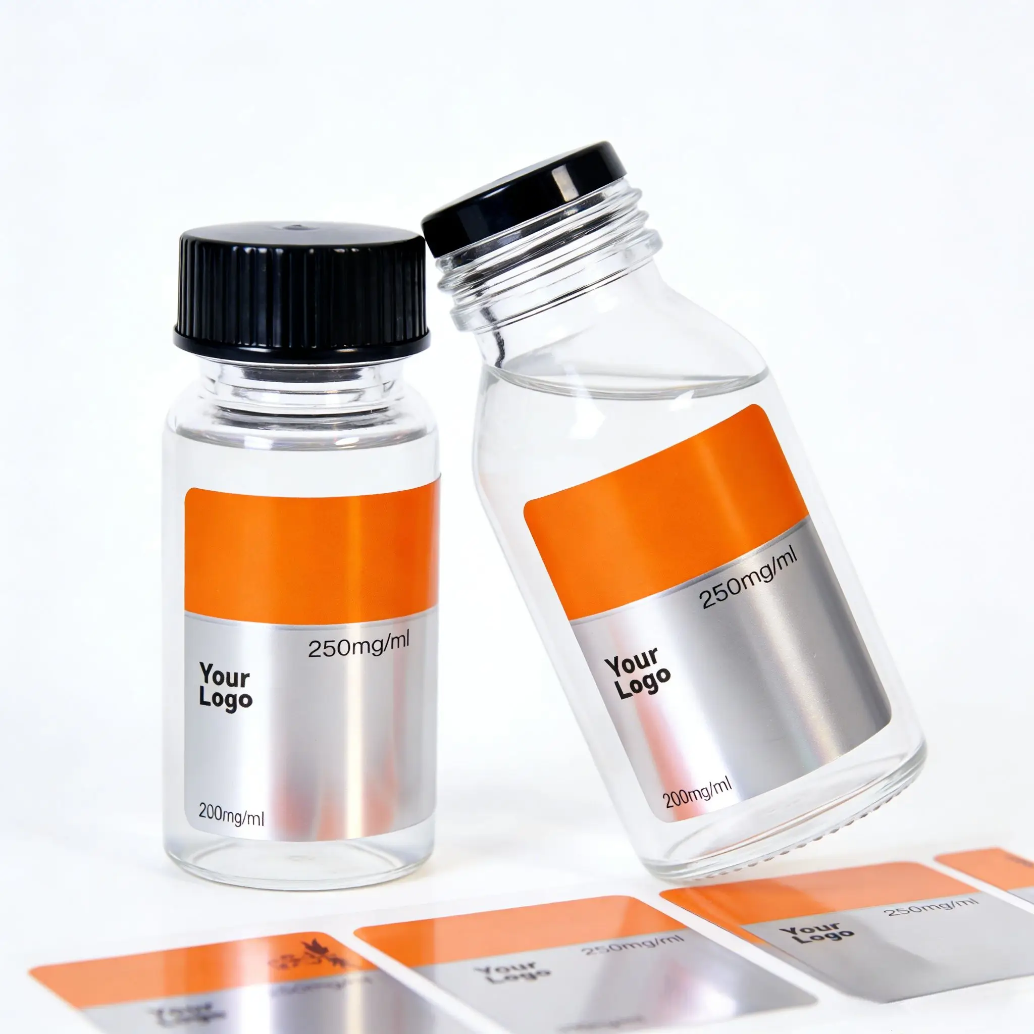 Custom Tear-Resistant Vinyl Bottle Labels 5ml-20ml for Supplements & Medical Packaging
Custom Tear-Resistant Vinyl Bottle Labels 5ml-20ml for Supplements & Medical Packaging