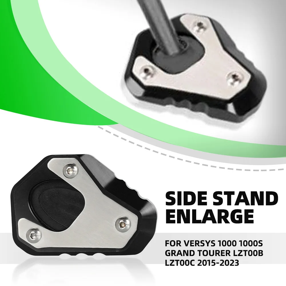 Motorcycle Accessories FOR Kawasaki Versys 1000 1000S Grand Tourer LZT00B LZT00C 2015-2023 Foot Side Stand Enlarge Plate Pad
Motorcycle Accessories FOR Kawasaki Versys 1000 1000S Grand Tourer LZT00B LZT00C 2015-2023 Foot Side Stand Enlarge Plate Pad