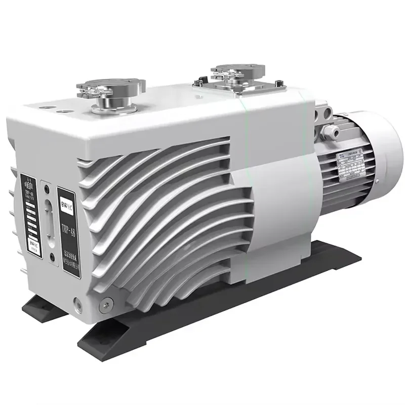 Industrial TRP-24 Two-Stage Rotary Vane Vacuum Pump ISO Flanges Constant Pressure Oil Circulation Smart Ballast Control
Industrial TRP-24 Two-Stage Rotary Vane Vacuum Pump ISO Flanges Constant Pressure Oil Circulation Smart Ballast Control