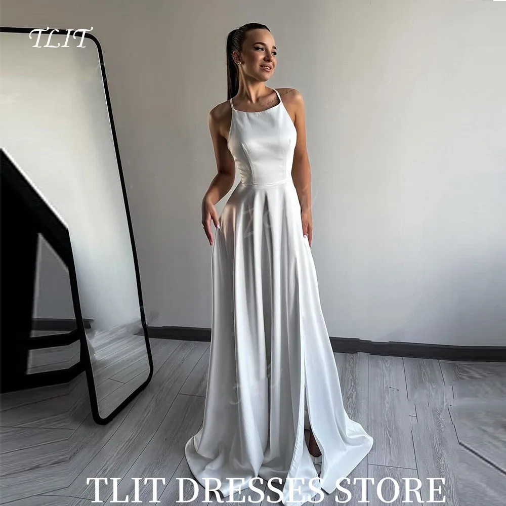 TLIT Sexy White Mermaid Evening Dresses Korea Wedding Dresses Photo Shoot Customized Halter Lace Up Backless Back Prom Gowns
TLIT Sexy White Mermaid Evening Dresses Korea Wedding Dresses Photo Shoot Customized Halter Lace Up Backless Back Prom Gowns