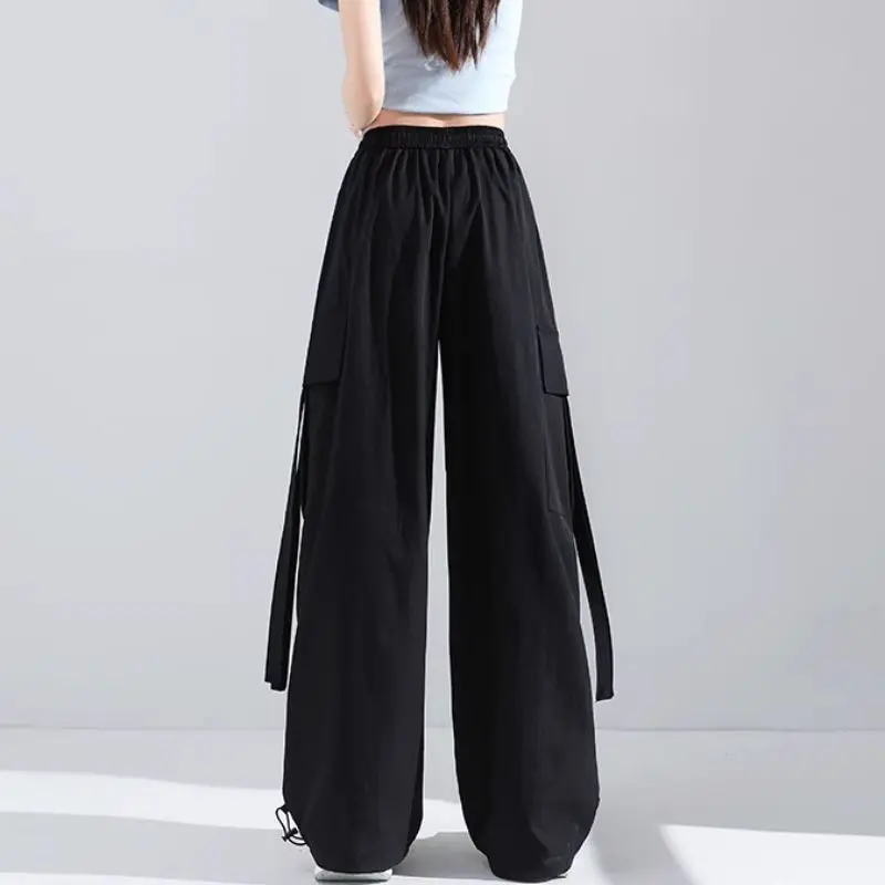 2026 Summer Fashion Women's Cargo Pants Wide Leg High Waist Solid Color Quick Dry Urban Street Style
2026 Summer Fashion Women's Cargo Pants Wide Leg High Waist Solid Color Quick Dry Urban Street Style