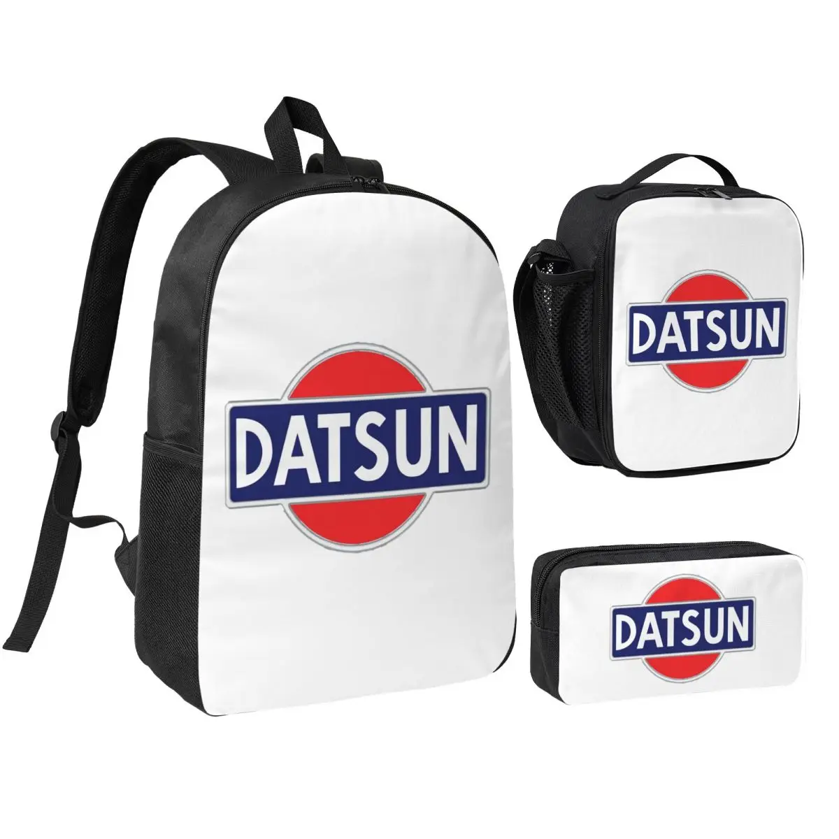 DATSUN 120Y Backpack Student Boys Girls BookBag School Bag Computer Shoulder Bags 3ps Insulated Lunch Bag Pencil Case
DATSUN 120Y Backpack Student Boys Girls BookBag School Bag Computer Shoulder Bags 3ps Insulated Lunch Bag Pencil Case