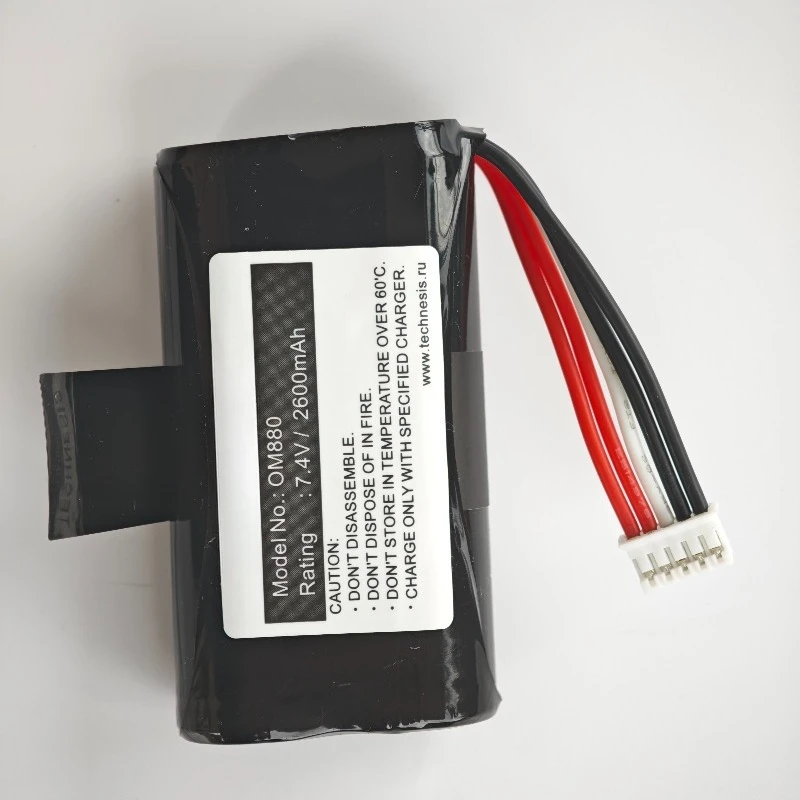 7.4V 2600mAh 18650 Li-ion Replacement Battery Pack with 5 Wire Connector for TASCAM OM880 POS Terminal Audio Speaker
7.4V 2600mAh 18650 Li-ion Replacement Battery Pack with 5 Wire Connector for TASCAM OM880 POS Terminal Audio Speaker