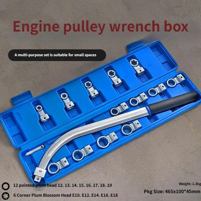 Universal Belt Tightener And Pulley Puller Tool accommodates Most Auto Types M4YD
Universal Belt Tightener And Pulley Puller Tool accommodates Most Auto Types M4YD