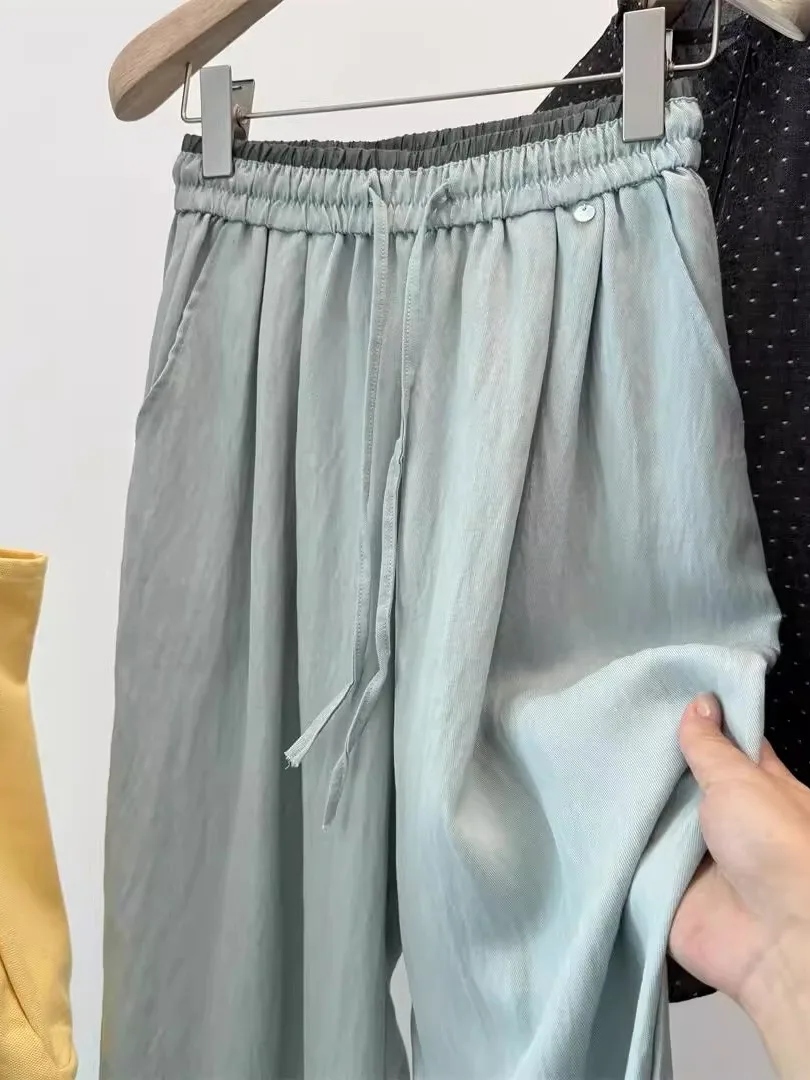 Extra Large Size Men's Summer Thin Wide Leg Casual Pants Breathable Loose Fit Straight Cut Long Trousers Faionable Versatile
Extra Large Size Men's Summer Thin Wide Leg Casual Pants Breathable Loose Fit Straight Cut Long Trousers Faionable Versatile