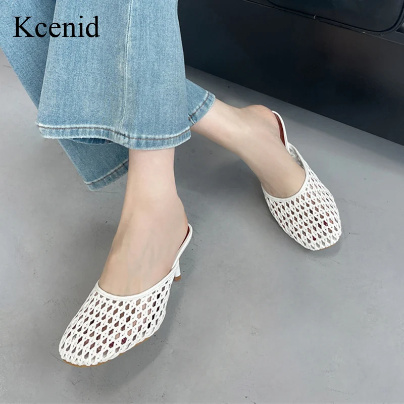 Kcenid/Новые сетчатые дизайнерские модные тапочки, сандалии, женские туфли-лодочки на высоком каблуке, шлепанцы с круглым носком, женские Zapatos De Mujer, белый, черный
Kcenid/Новые сетчатые дизайнерские модные тапочки, сандалии, женские туфли-лодочки на высоком каблуке, шлепанцы с круглым носком, женские Zapatos De Mujer, белый, черный