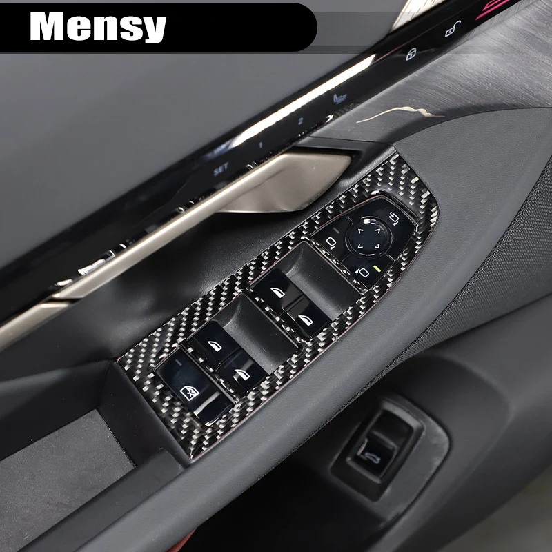 Soft Carbon Fiber For BMW 5 Series G60 2024+ Car Glass Lift Button Switch Frame Sticker Car Interior Accessories
Soft Carbon Fiber For BMW 5 Series G60 2024+ Car Glass Lift Button Switch Frame Sticker Car Interior Accessories