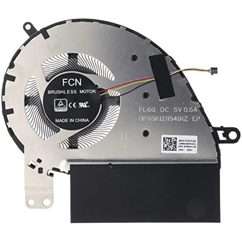CPU Cooling Fan for Zenbook 13 UX333 UX333F UX333FN UX333FA DFS5K12115491Z FL6Q 13NB0JW0P01011
CPU Cooling Fan for Zenbook 13 UX333 UX333F UX333FN UX333FA DFS5K12115491Z FL6Q 13NB0JW0P01011