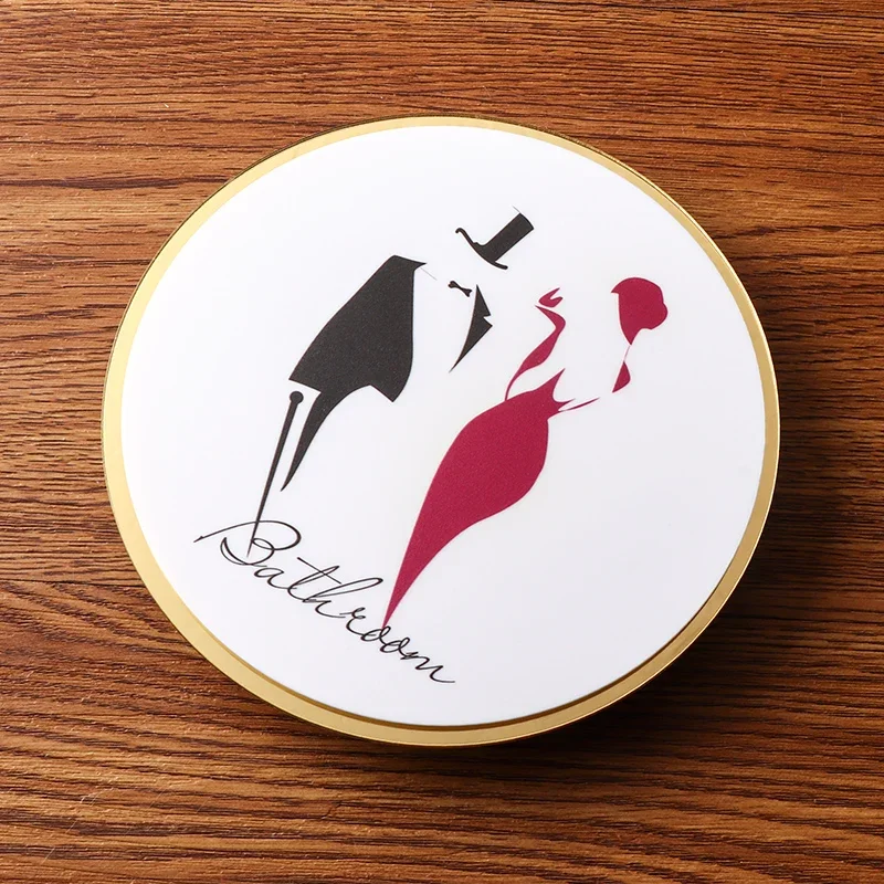 Acrylic Men's and Women's Restroom Door Plaque Bathroom Sign Warm Reminder Sign Toilet Signage Door Stickers Self-adhesive
Acrylic Men's and Women's Restroom Door Plaque Bathroom Sign Warm Reminder Sign Toilet Signage Door Stickers Self-adhesive