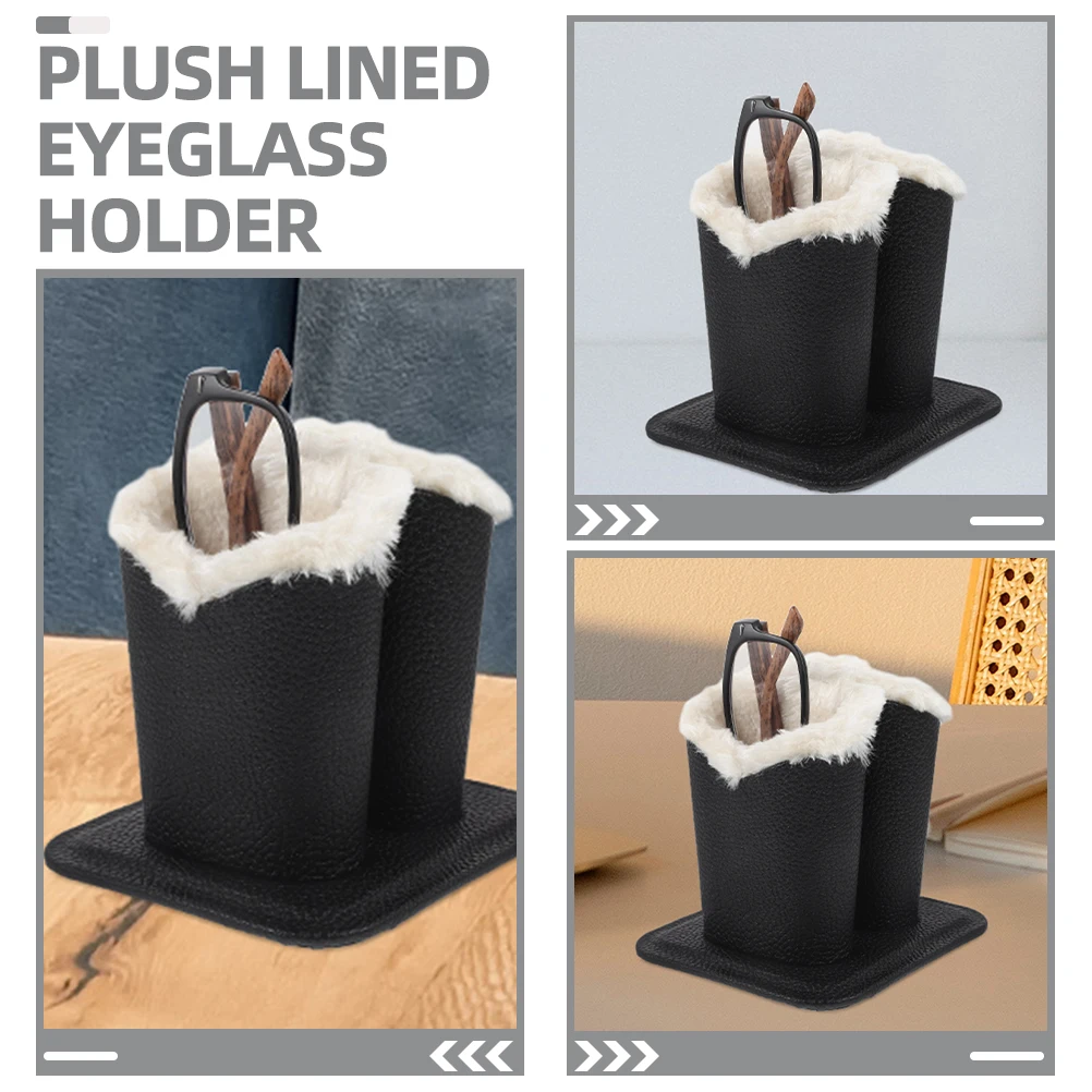 2 pcs Lined Glasses Holders Display Stand For Eyeglasses Sunglasses Desk Nightstand Storage Pu Eye Glass Holder Stands
2 pcs Lined Glasses Holders Display Stand For Eyeglasses Sunglasses Desk Nightstand Storage Pu Eye Glass Holder Stands