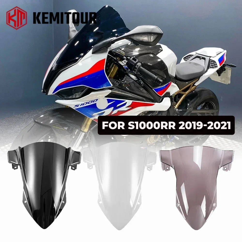 For BMW S 1000 RR 2019 2020 2021 Front Windshield Motorcycle Windscreen S1000RR 1000RR RR Wind Deflectors Guard Double Bubble
For BMW S 1000 RR 2019 2020 2021 Front Windshield Motorcycle Windscreen S1000RR 1000RR RR Wind Deflectors Guard Double Bubble