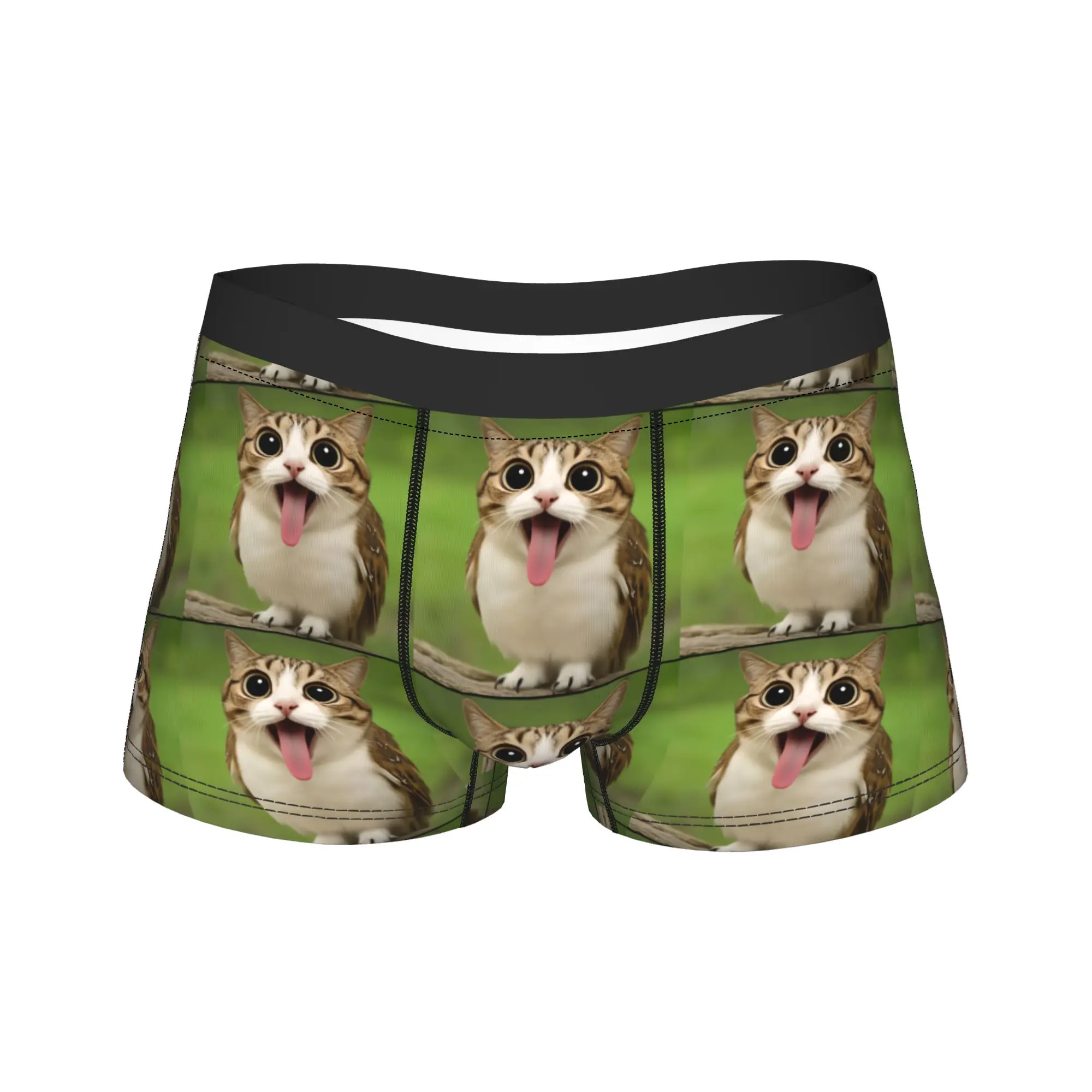 Happy Tongue-Out Meowl Cat Underwear Male Shorts Briefs Comfortable Trunk Quality Printing Plus Size Underpants
Happy Tongue-Out Meowl Cat Underwear Male Shorts Briefs Comfortable Trunk Quality Printing Plus Size Underpants