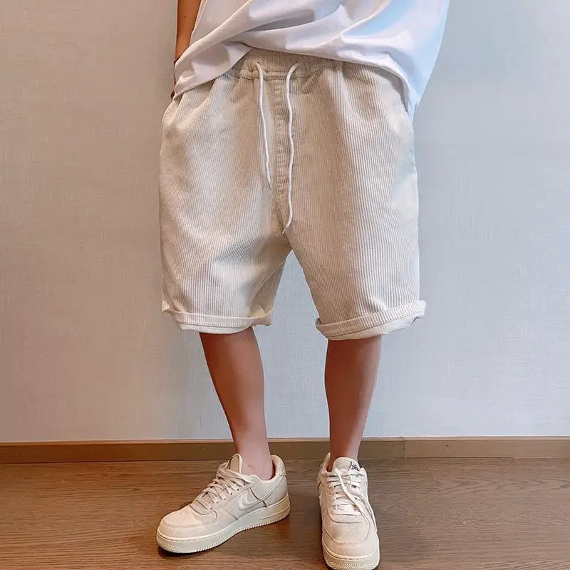 Plus Size Men's Shorts Summer Vintage Washed White Corduroy Loose Five Cap Pocket Streetwear Hip Hop Shorts
Plus Size Men's Shorts Summer Vintage Washed White Corduroy Loose Five Cap Pocket Streetwear Hip Hop Shorts