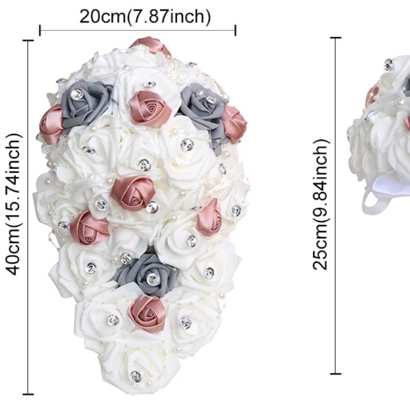 Wedding PE Waterfall Bouquet Bride Wedding Bouquet Photo Photography Wedding Supplies Cross-border Supply PE330
Wedding PE Waterfall Bouquet Bride Wedding Bouquet Photo Photography Wedding Supplies Cross-border Supply PE330