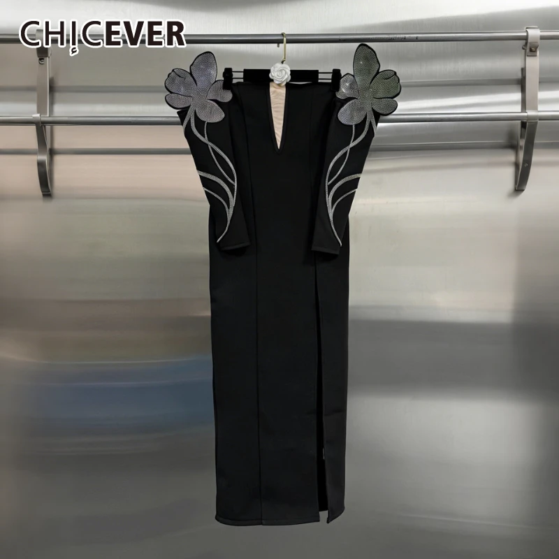 CHICEVER черное роскошное платье с бриллиантами женское с v-образным вырезом и длинным рукавом для похудения сексуальные темпераментные женские платья модный стиль
CHICEVER черное роскошное платье с бриллиантами женское с v-образным вырезом и длинным рукавом для похудения сексуальные темпераментные женские платья модный стиль