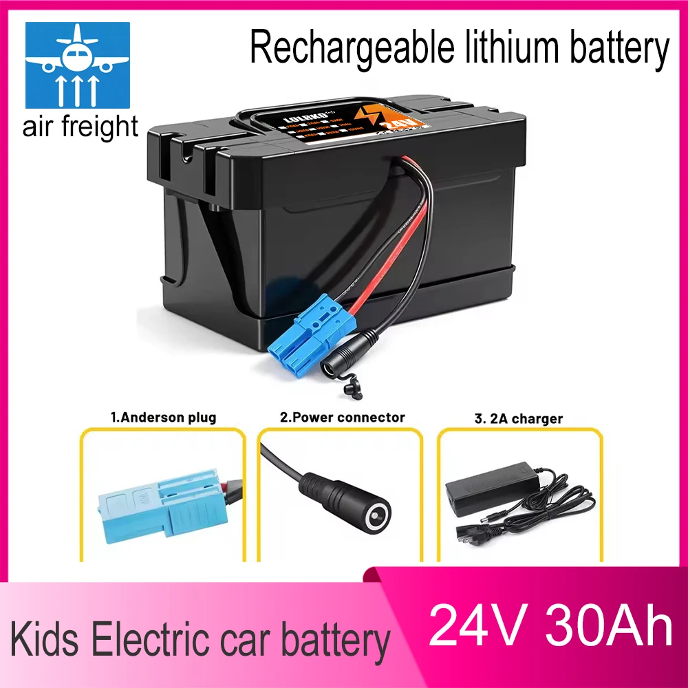 24V 50Ah For Power Wheels, 24 Volt Replacement Li-ion Battery for Ride-On Cars & Toys, Lightweight and Long-Lasting
24V 50Ah For Power Wheels, 24 Volt Replacement Li-ion Battery for Ride-On Cars & Toys, Lightweight and Long-Lasting