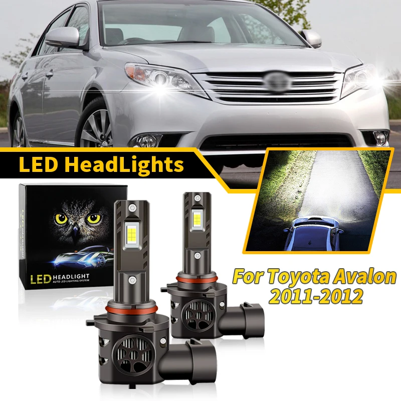 2pcs Canbus 9005 HB3 LED Headlamp Bulb High Beam High Power Headlight Auto Bulb For Toyota Avalon 2011-2012 Plug&Play 6000k
2pcs Canbus 9005 HB3 LED Headlamp Bulb High Beam High Power Headlight Auto Bulb For Toyota Avalon 2011-2012 Plug&Play 6000k