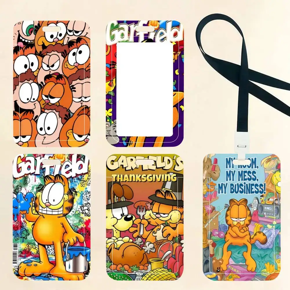 Anime G-Garfields Cat ID Card Holder Neck Strap Pendant Door Badge Holder Lanyards Keychain Work Credential Case Gift
Anime G-Garfields Cat ID Card Holder Neck Strap Pendant Door Badge Holder Lanyards Keychain Work Credential Case Gift