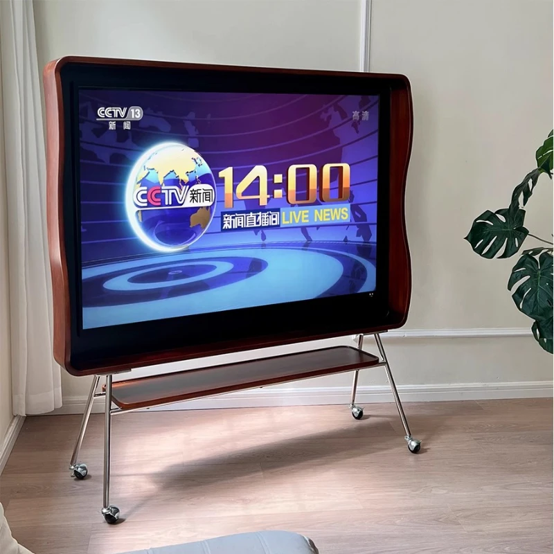 Medieval TV cabinet, support shelf, floor-to-ceiling movable storage, solid wood simple living room, bedroom
Medieval TV cabinet, support shelf, floor-to-ceiling movable storage, solid wood simple living room, bedroom