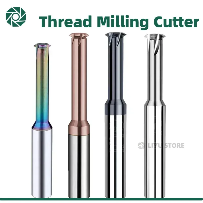 LIYU DIY Thread Milling Cutter Tungsten Steel Aluminum 60 Degree M1.2-M8 1 Tooth for Home Workshop
LIYU DIY Thread Milling Cutter Tungsten Steel Aluminum 60 Degree M1.2-M8 1 Tooth for Home Workshop