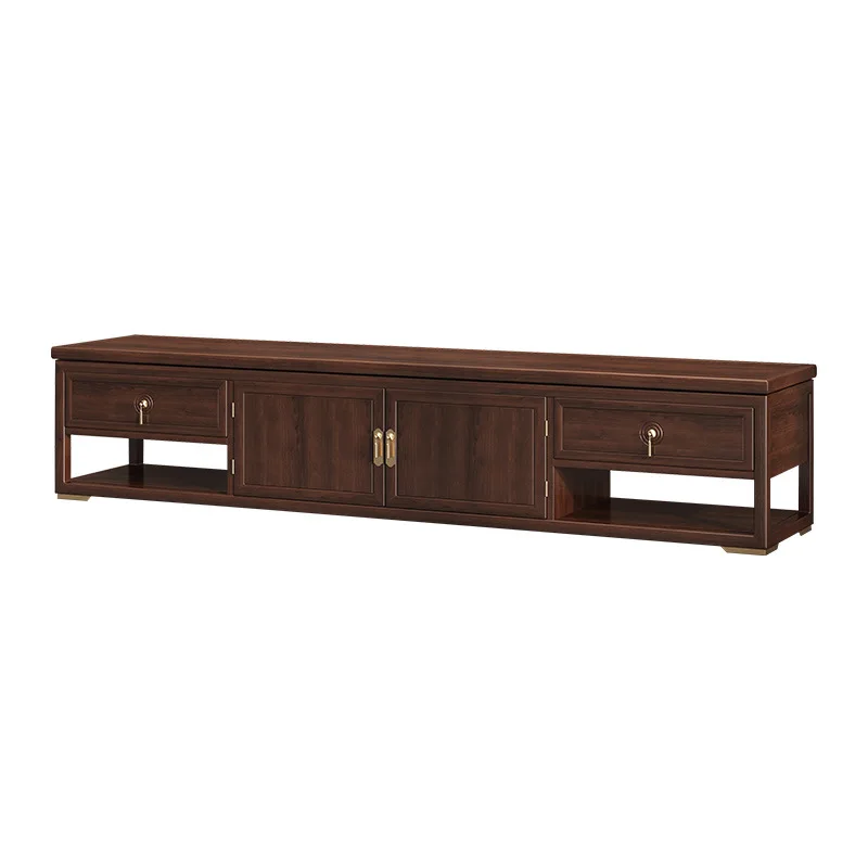 TV Cabinet Coffee Table Combination Zen Chinese Living Room Floor Cabinet Storage Cabinet Ebony Furniture 
TV Cabinet Coffee Table Combination Zen Chinese Living Room Floor Cabinet Storage Cabinet Ebony Furniture