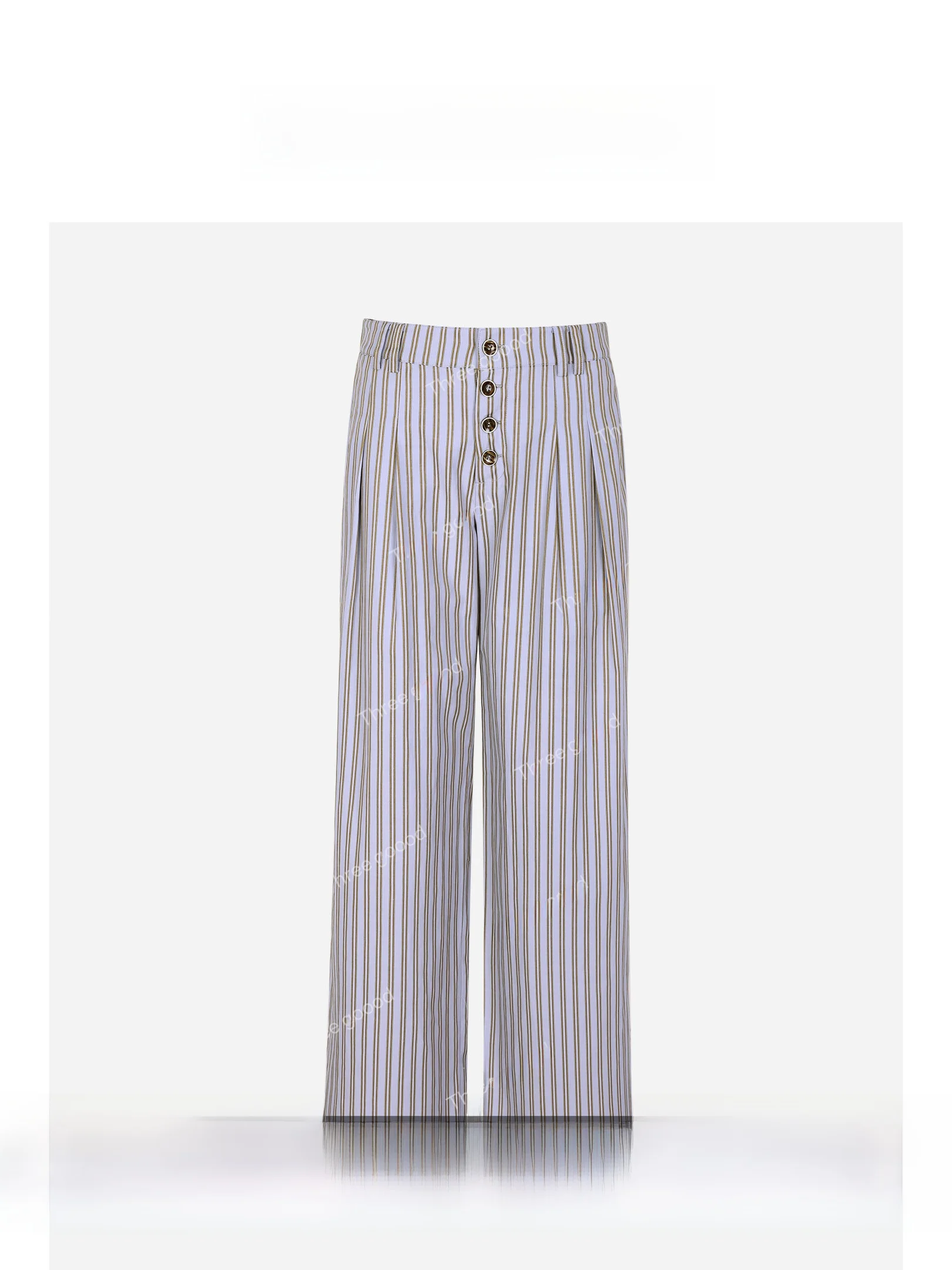 Three Goood Vintage Striped Wide Leg Pants Low Waist Button Slimming Commute Home Casual Pants Comfortable Breathable Polyester
Three Goood Vintage Striped Wide Leg Pants Low Waist Button Slimming Commute Home Casual Pants Comfortable Breathable Polyester