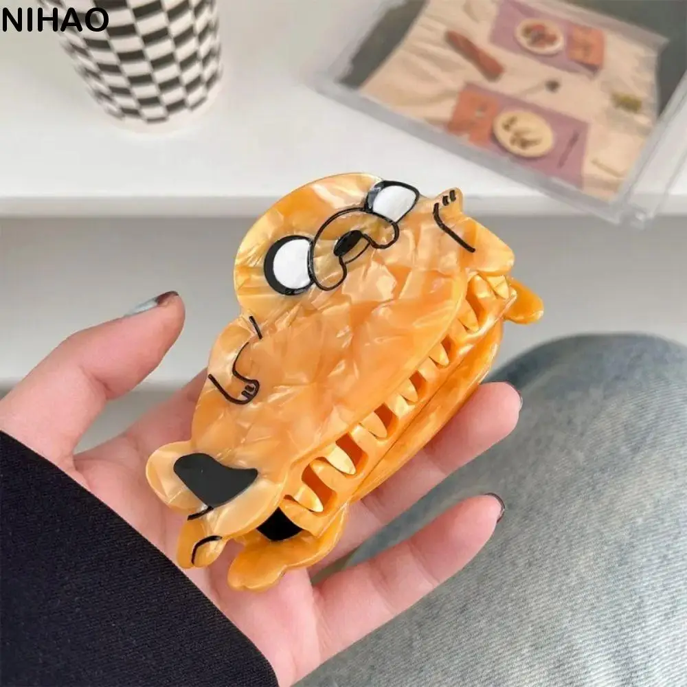Fashion Acetic Acid Acetate Animal Hair Claw Seal Grab Clip Dog Hair Clip Headdress Hair Accessories Shark Clip Daily
Fashion Acetic Acid Acetate Animal Hair Claw Seal Grab Clip Dog Hair Clip Headdress Hair Accessories Shark Clip Daily