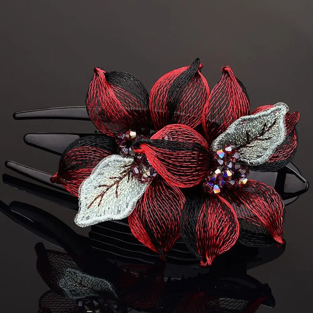 Shiny Korean Style Women Hairpin Headdress Hair Clip Flower Hairclip Large Exquisite Crystal Headdress Girls
Shiny Korean Style Women Hairpin Headdress Hair Clip Flower Hairclip Large Exquisite Crystal Headdress Girls