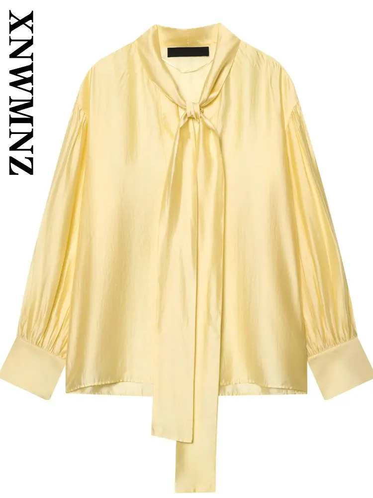 XNWMNZ 2026 Summer Woman Casual Holiday V-Collar Long Sleeve Shirt Fashion Sexy Spring Lady Chic Thin Slim Chiffon Blouse Tie
XNWMNZ 2026 Summer Woman Casual Holiday V-Collar Long Sleeve Shirt Fashion Sexy Spring Lady Chic Thin Slim Chiffon Blouse Tie