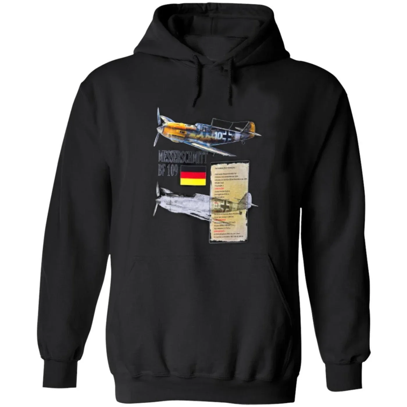 WWII Luftwaffe Messerschmitt Bf 109 Fighter Pullover Hoodie New Comfortable Cotton Casual Mens Sweatshirts Aviation Streetwear
WWII Luftwaffe Messerschmitt Bf 109 Fighter Pullover Hoodie New Comfortable Cotton Casual Mens Sweatshirts Aviation Streetwear
