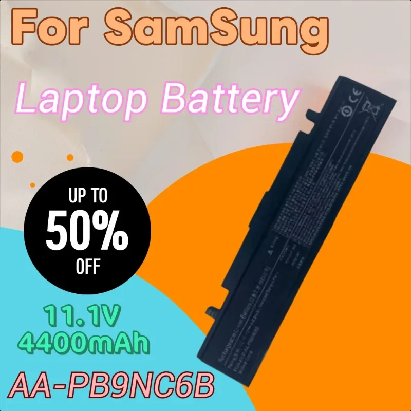 High Quality New Laptop Battery 11.1V 4400mAh for SamSung AA-PB9NC6B AA-PB9NC6W R467 R428 NP350 NP300 RV509 R530 RV410 R429 R468
High Quality New Laptop Battery 11.1V 4400mAh for SamSung AA-PB9NC6B AA-PB9NC6W R467 R428 NP350 NP300 RV509 R530 RV410 R429 R468
