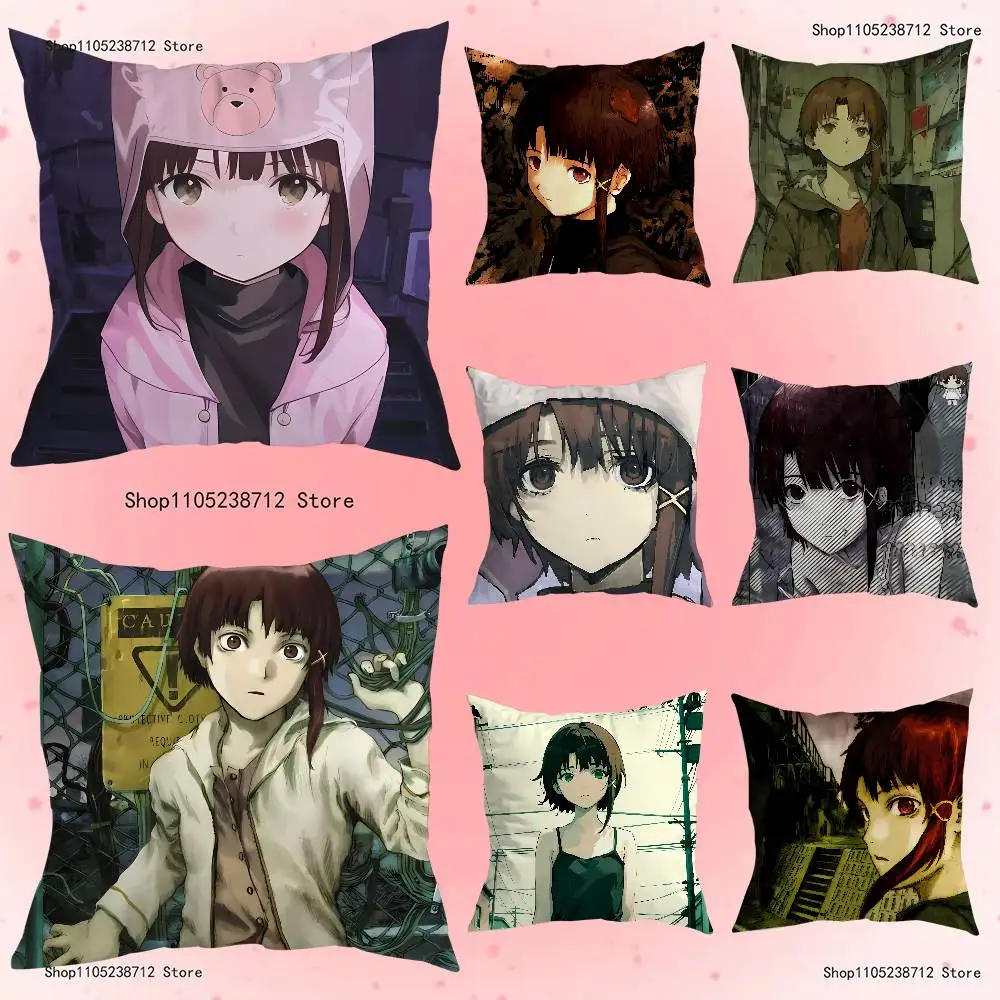 Anime S-Serial E-Experiments Lains Soft Pillow Case For Sofa Decor Office Room Printing Cushion Cover Decorations and Protector
Anime S-Serial E-Experiments Lains Soft Pillow Case For Sofa Decor Office Room Printing Cushion Cover Decorations and Protector